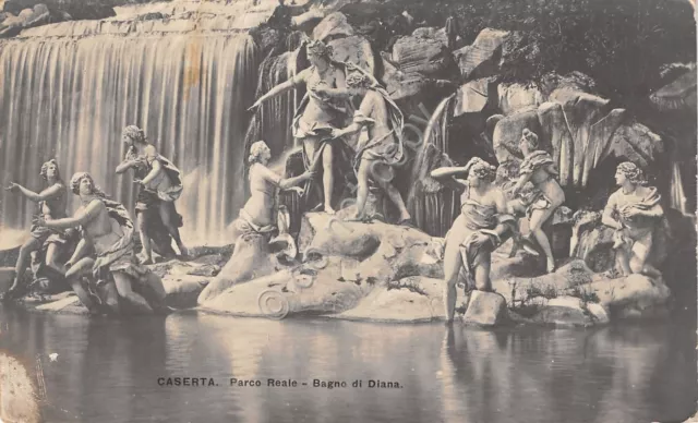 Cartolina - Postcard - Caserta - Parco Reale - Bagno di Diana - NVG
