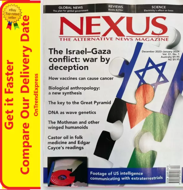 NEXUS MAGAZINE DECEMBER 2023 January 2025 The IsraelGaza Conflict EUR