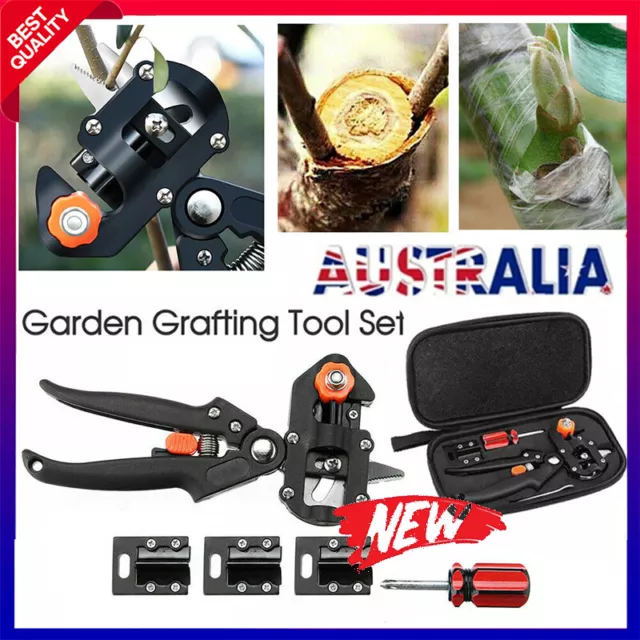 Garden Grafting Tool Set Fruit Tree Professional Pruning Shears Scissor Cutting