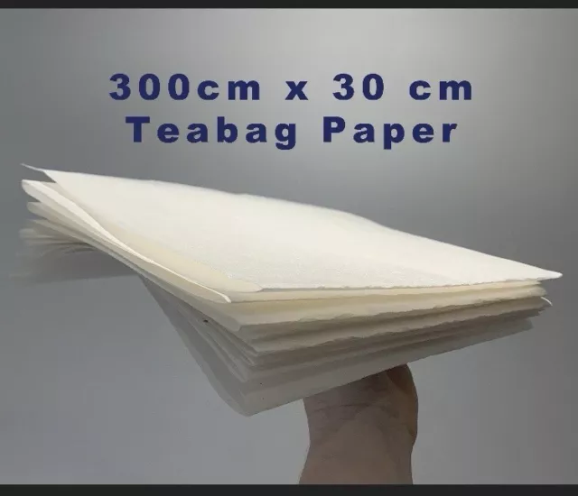 THICK Tea Bag Paper For Art & Craft  300cm X 30cm