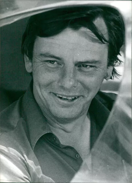 Australian film director Michael Thornhill pose... - Vintage Photograph 4898849