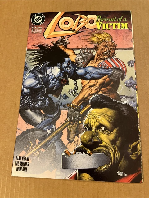 Lobo: Portrait of a Victim #1 (May '93; DC) - one-shot; Alan Grant; Main Man!