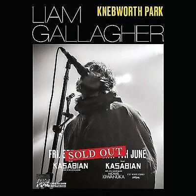 Tickets x3 - Liam Gallagher - Knebworth - Saturday June 4 2022