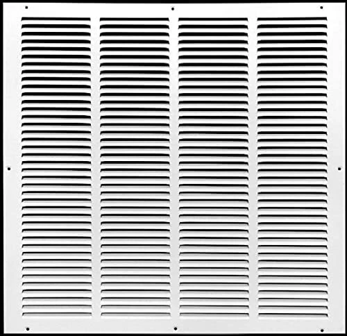 16" x 16" Steel Return Air Grille | HVAC Vent Cover Grill for Wall, Sidewall