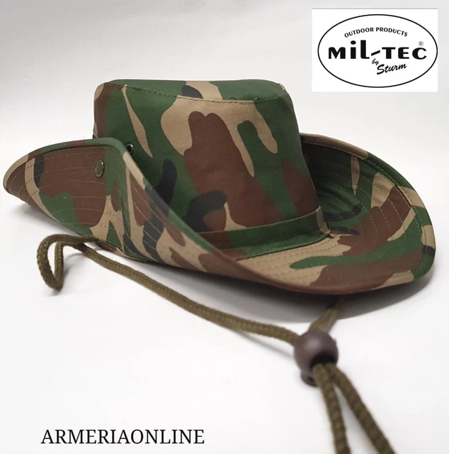 Cappello da pescatore uomo da caccia Mimetico Cappellino CowBoy Berretto