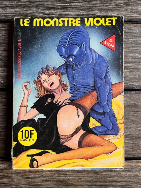 Livre BD  adulte  EF Vintage ELVIFRANCE * Serie Verte n° 123 * de 1985 !