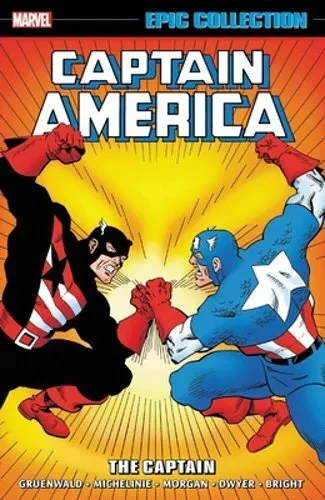 Captain America Epic Collection: The Captain by Mark Gruenwald: New