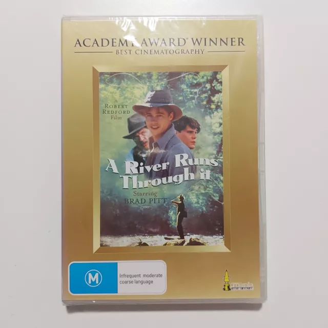 A River Runs Through It Film by Robert Redford Movie Promo TShirt Mens L  SDI 90s