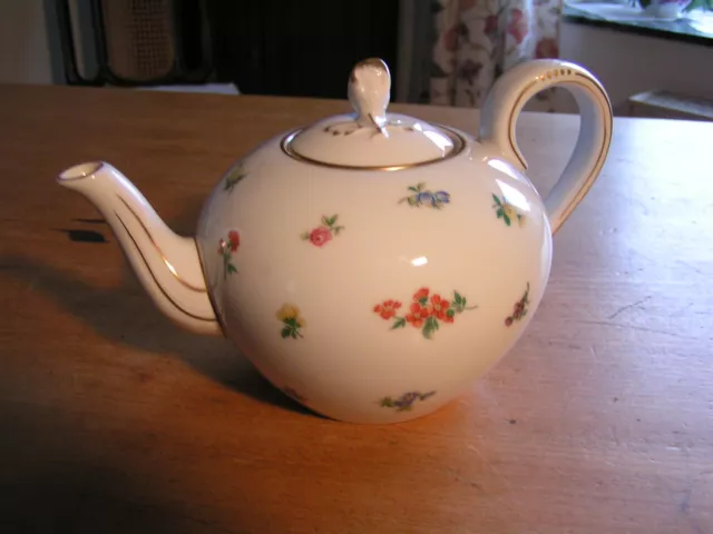 Teekanne Hutschenreuther Germany Streublume Vintage