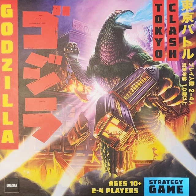 FUNKO GAMES GODZILLA TOKYO CLASH - Strategy Game No Missing Parts 2-4 Players