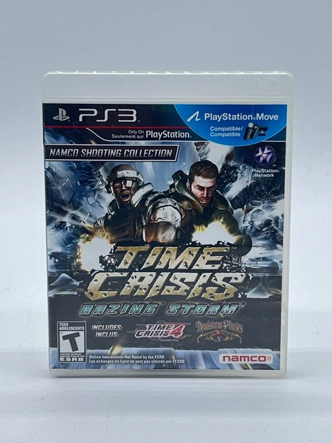 Time Crisis Razing Storm PS3 Game PlayStation 3 PS3 Shooter