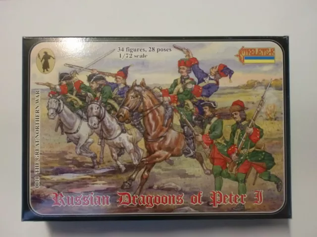 STRELETS - R  1/72 - RUSSIAN DRAGOONS OF PETER I  - art. 0010