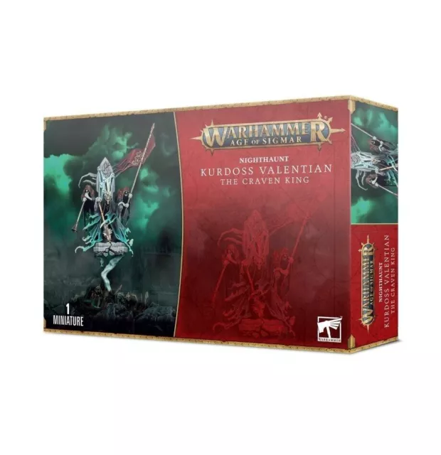 GW Kurdoss Valentian, The Craven King Nighthaunt Warhammer Age of Sigmar New