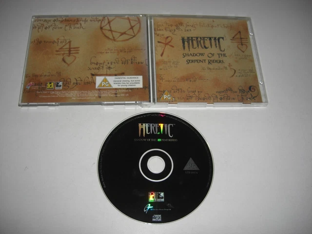 Heretic: Shadow Of The Serpent Riders - PC Big Box - 1996 Complet Bon état