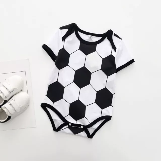 Nourrisson Costume de football Nouveau-né Vêtements bébé  Enfant de football