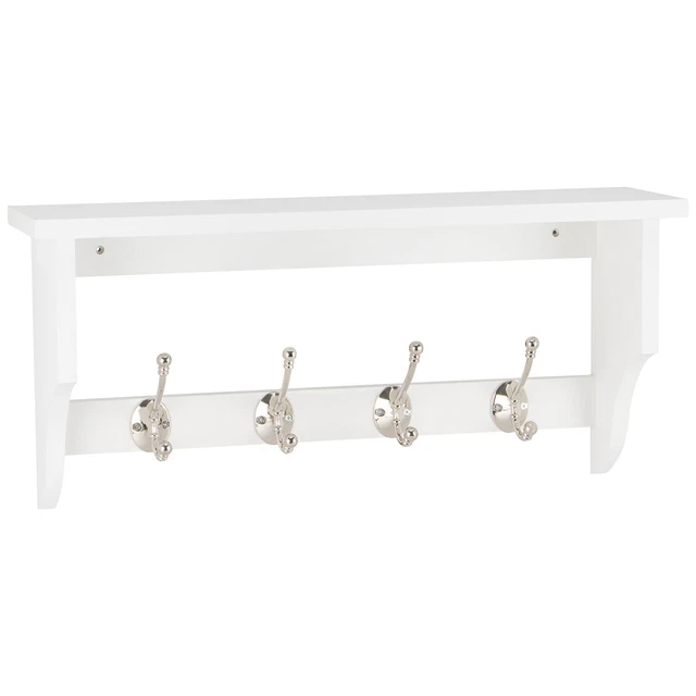 The Range Wooden Four Hook Rail