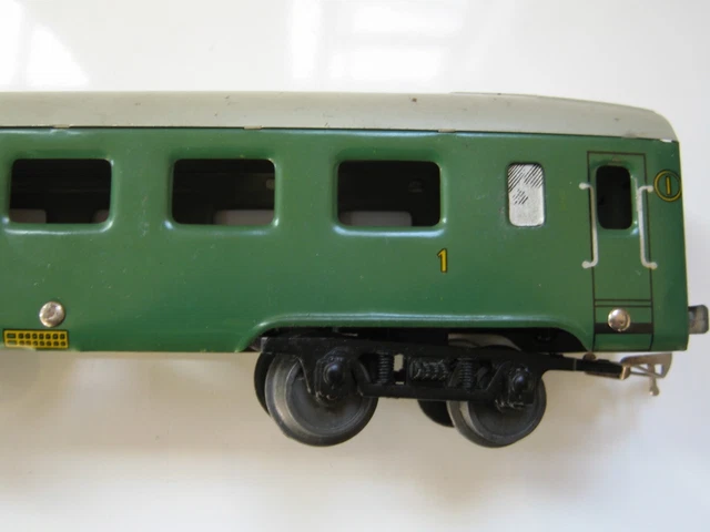 JEP en O VOITURE PULLMAN SNCF À BOGIES TÔLE Lg 24