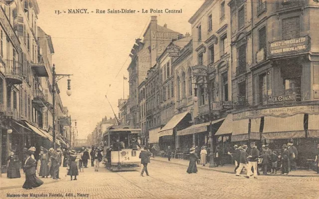 NANCY - rue St-Dizier - le point central