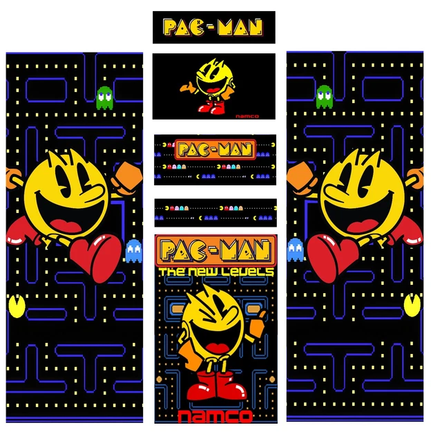 Sticker pac man - Sticker A moi Etiquette & Autocollant Sticker pac man - Sticker A moi Etiquette & Autocollant