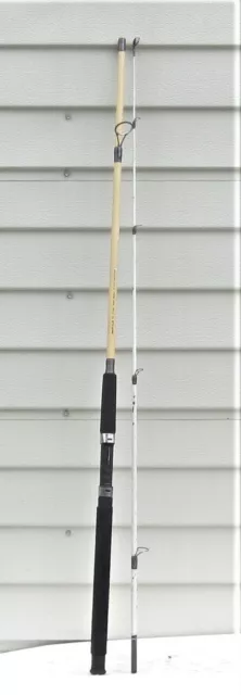 VINTAGE SHAKESPEARE TIGER WMTSP 70 2M 7'0” 2-piece spinning fishing rod  $25.00 - PicClick