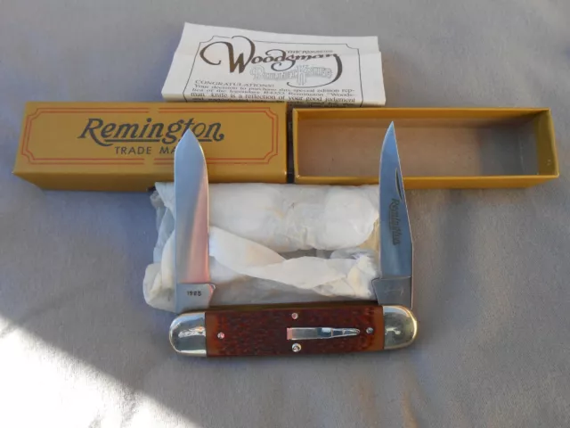 Old Vtg 1985 Remington Woodsman Bullet Shield R4353 With Box And Paper Unused
