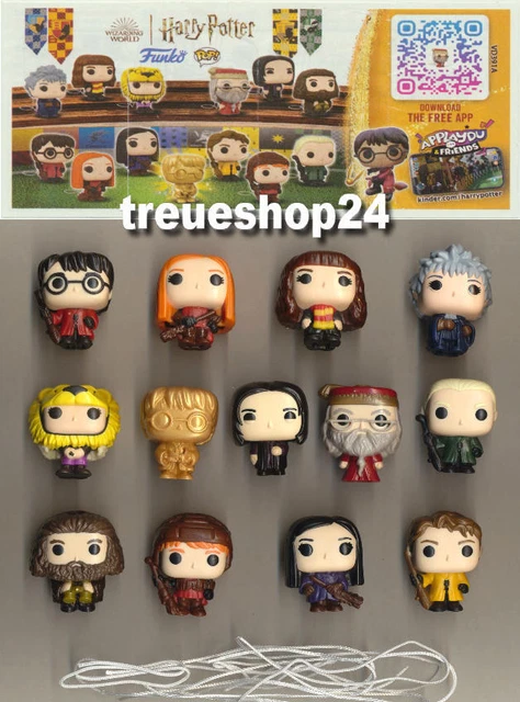 Lot Complet De 13 Figurines Funko Pop! Harry Potter Kinder Joy 2024 - Édition Limitée
