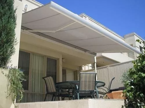 Luxtek Retractable Folding Arm Awning 4.5m x 3.0m Full Cassette Motorised