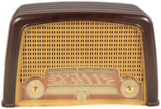 ANCIEN POSTE RADIO vintage bluetooth en backelite de marque