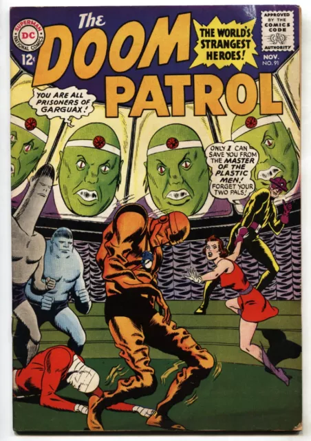 Doom Patrol #91--comic book--1st appearance of MENTO-- 1964-- DC-- VG+