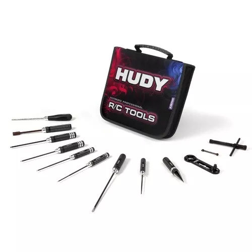 Hudy Set Of Tools And Carrying Bag - For Nitro Tc - Hd190002