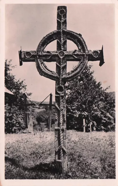 Carte postale ancienne POSTCARD ROUMANIE ROMANIA maramures croix votive