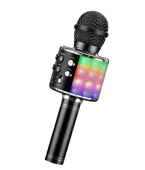 Karaoke Bluetooth Microphone, 5 in 1 Recording & Singing Microphone for Kids...