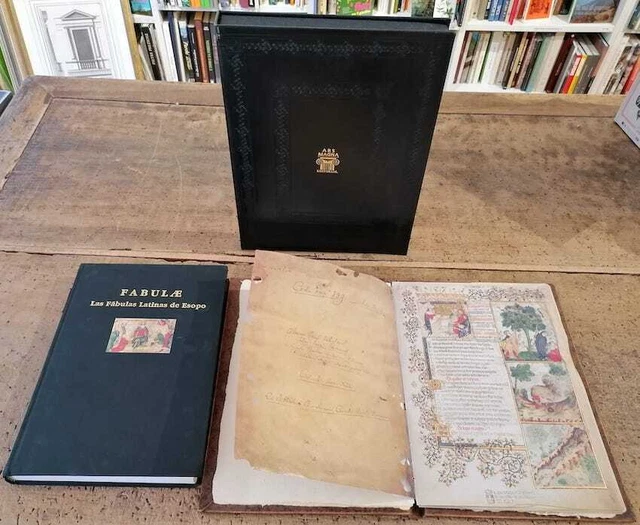 FABULAE: LAS FABULAS latinas de Esopo: libro de estudios. Il facsimile ...
