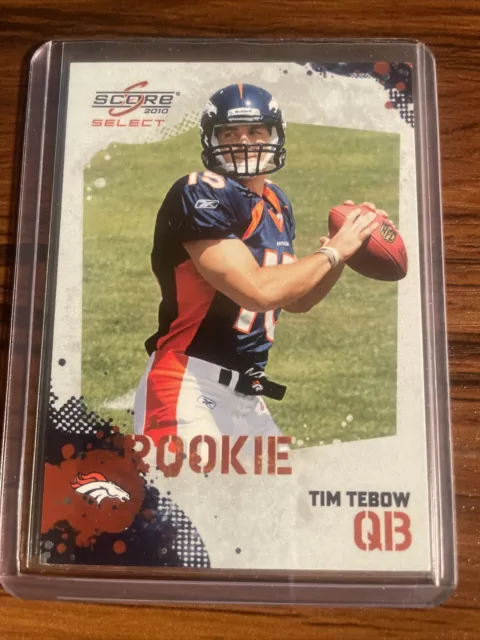 2010 Score #2 Tim Tebow RC Rookie Select Rookies Holo