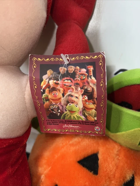 Nanco Miss Piggy And Kermit Plush Jim Henson The Muppet Show 3