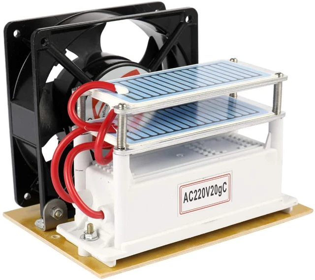 KKmoon 20g / h 220V Générateur d'Ozone Portable, Machine de Désinfection, Ép