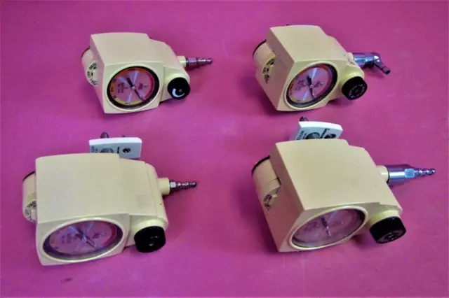 (4) Ohmeda Ohio Medical 2531 Hospital Continuous Vacuum Regulator Wall Mount Lot