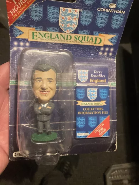 England Manager Terry Venables Corinthian football figure