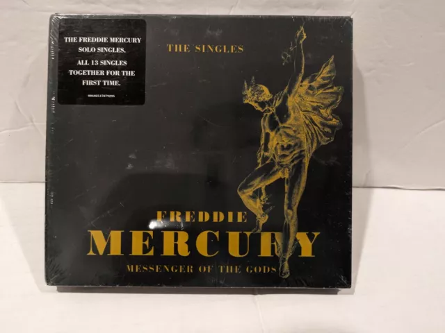 Messenger Of The Gods: Singles by Freddie Mercury (CD, 2016) Brand New