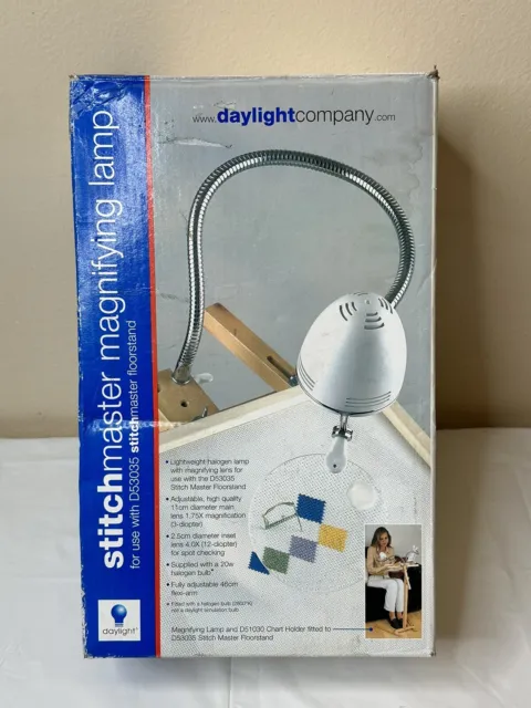 Lámpara de aumento Stitch master para uso con soporte de piso D53035 stitch master