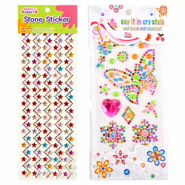 80 Pieces Natural Flower Stickers For Scrapbooking, Self-Adhesive