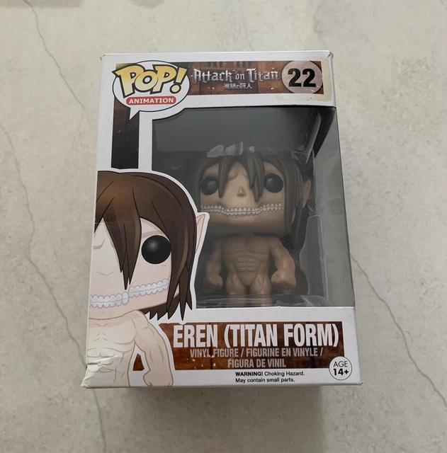 ATTACK ON TITAN - EREN (TITAN FORM) #22 FUNKO POP VINYL FIGURE *NEW ...