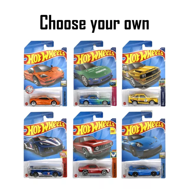 2022 Hot Wheels Die Cast Vehicles Cars Choose Your Own BRAND NEW CARDED