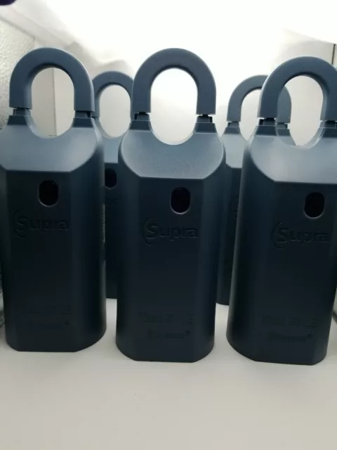 Lot of 5 SUPRA iBox BT LE Bluetooth Smart Estate Lockbox 002142 Locked No Code Lot of 5 SUPRA iBox BT LE Bluetooth Smart Estate Lockbox 002142 Locked No Code