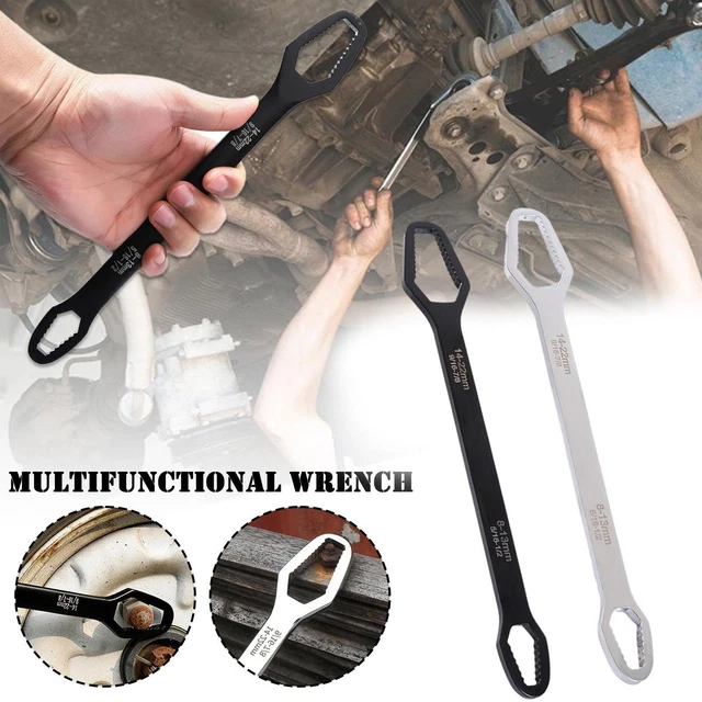 Llave Torx Universal Doble Cabezal Ajustable Autoajustable Herramienta Tensor Reino Unido Nueva