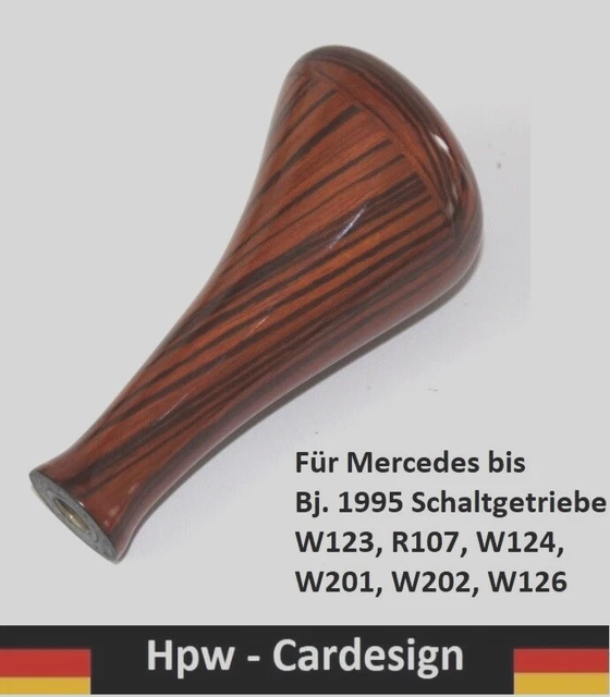 Zebrano Schaltknauf Aus Holz Für Mercedes R107, W114, W124, W126 – ClassicFactoryShop