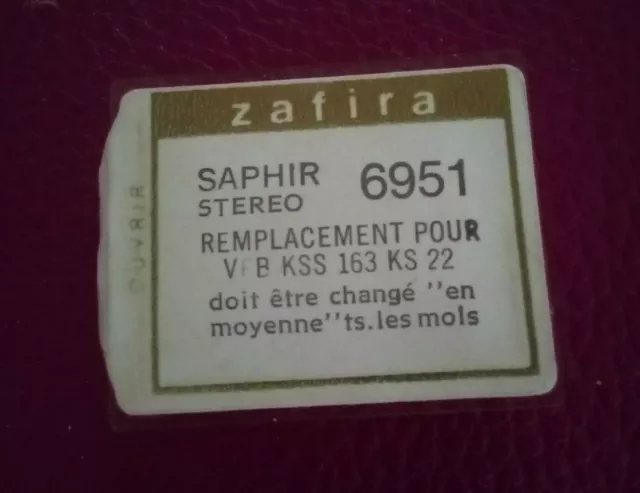 Saphir diamant aiguille pointe de lecture pour platine disque vinyle  Philips 22AH985 AH985