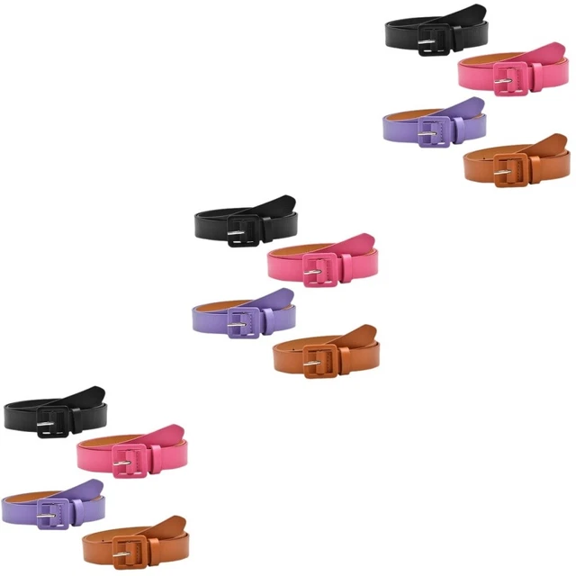 12 pcs Belts Jean Belts Adjustable Belt Waist Belts