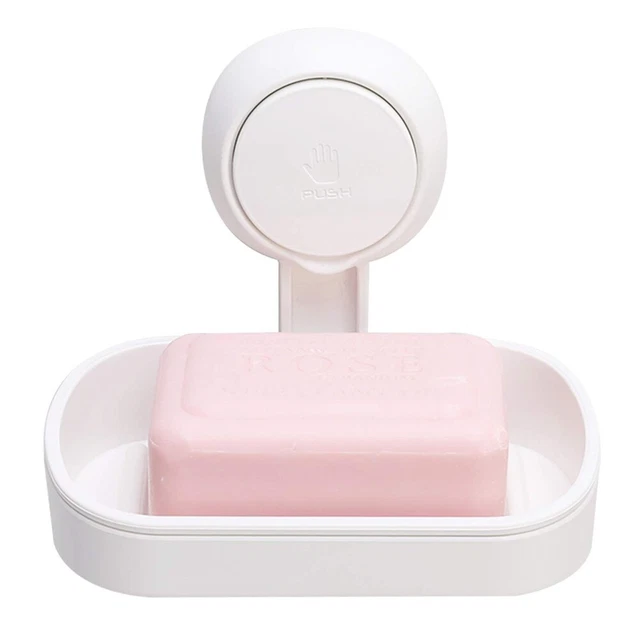 Baño Jabón Soporte Jabón Impermeable 1/2 Capa Jabón Contenedor