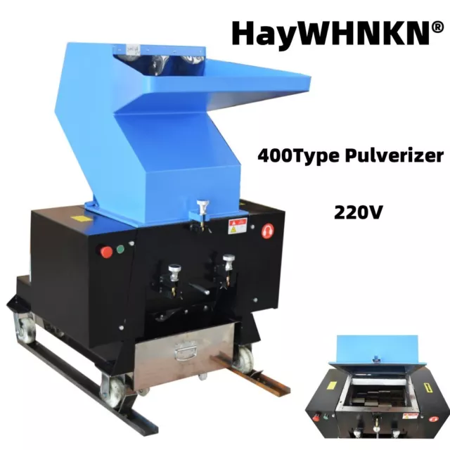 400Type Pulverizer Plastic Shredder Powerful Industrial Large Powder Crusher220V